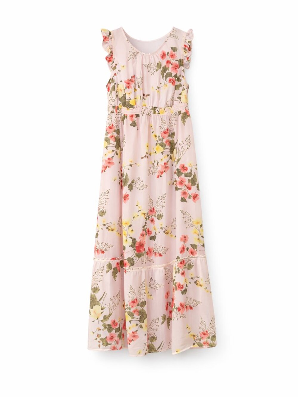 NWT Floral Maternity Maxi Dress Medium Comfort Fit | Baby Shower/Photo Shoot